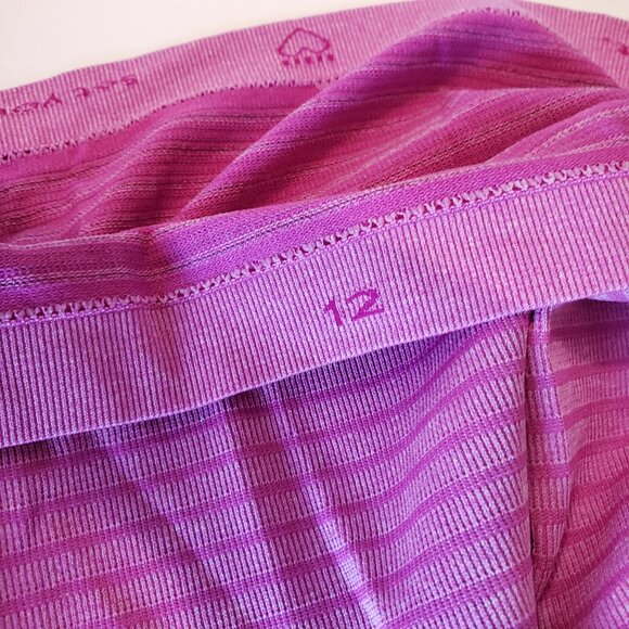 Lululemon swiftly tech long sleeve Pink Striped Size 12 Stretch, Athletic - Picture 8 of 10
